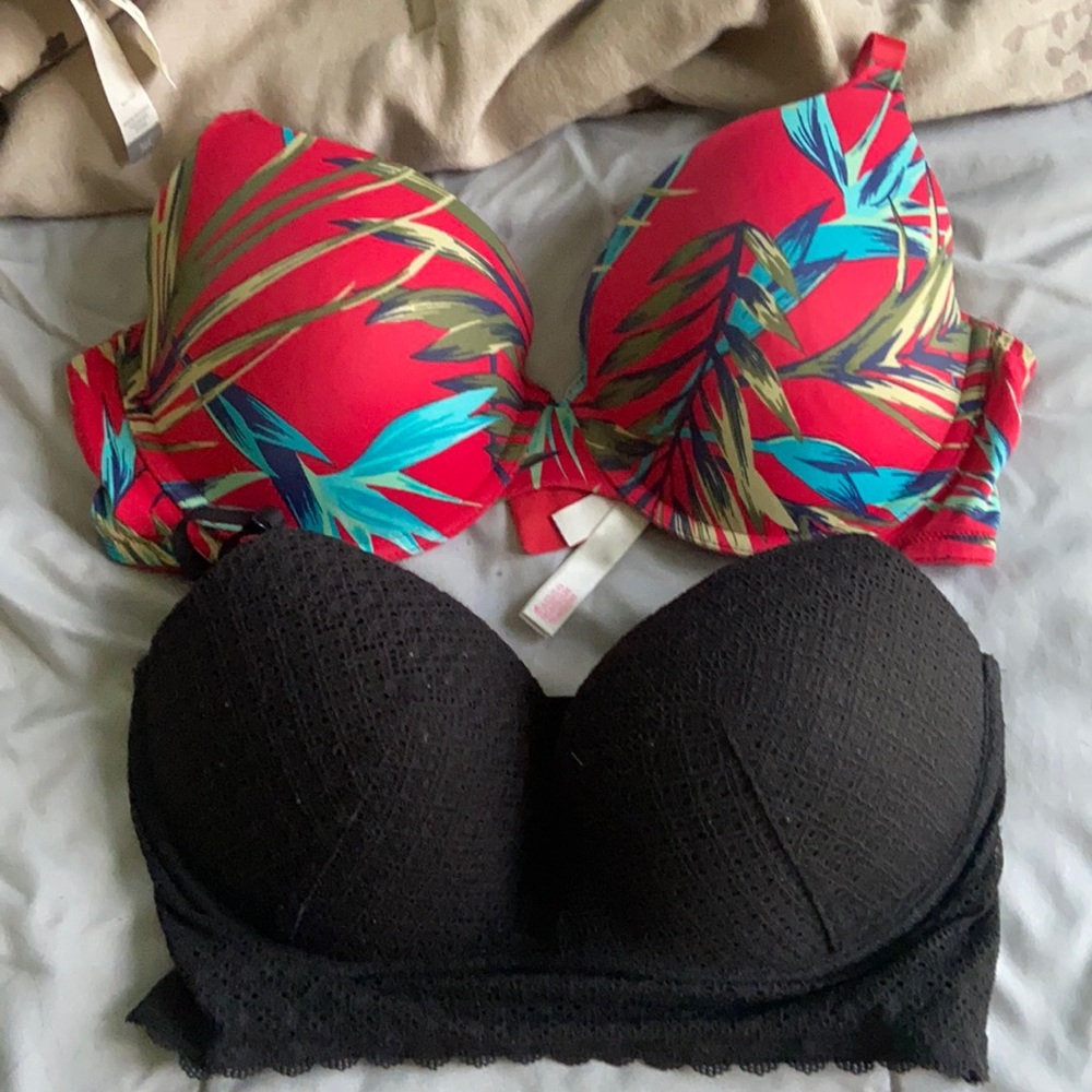 Victoria and pink bras